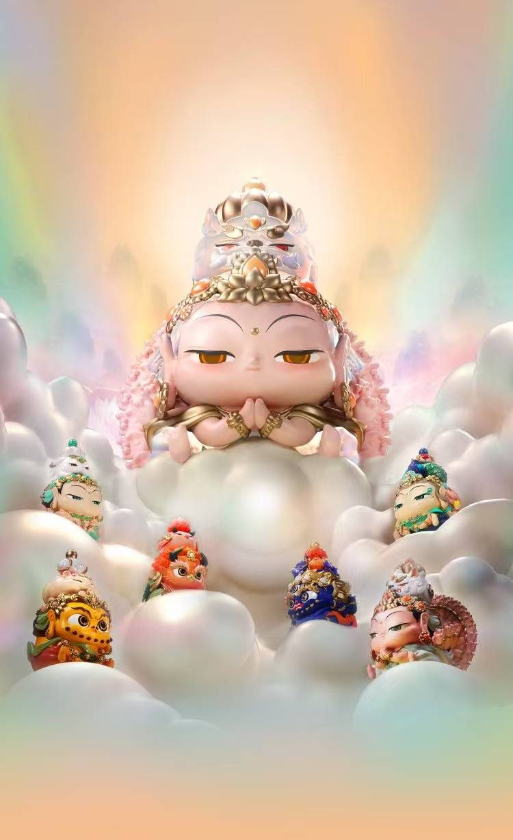 FUFU Lucky Collection trendy oriental figurines