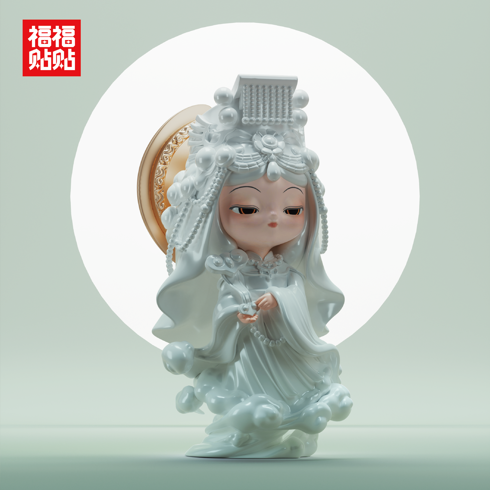 Sea Guardian oriental blessing ornament